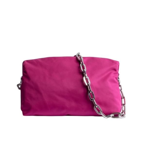 ZADIG & VOLTAIRE Rockyssime Chain Shoulder Bag | Color: pink Paradise | NWOT - Picture 12 of 13